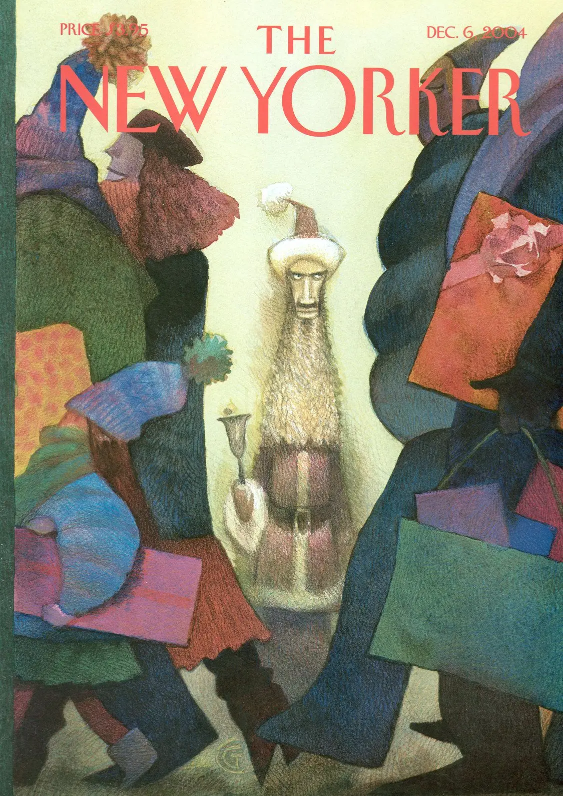Обложка The New Yorker, 6 декабря 2004: В тени, художник Картер Гудрич