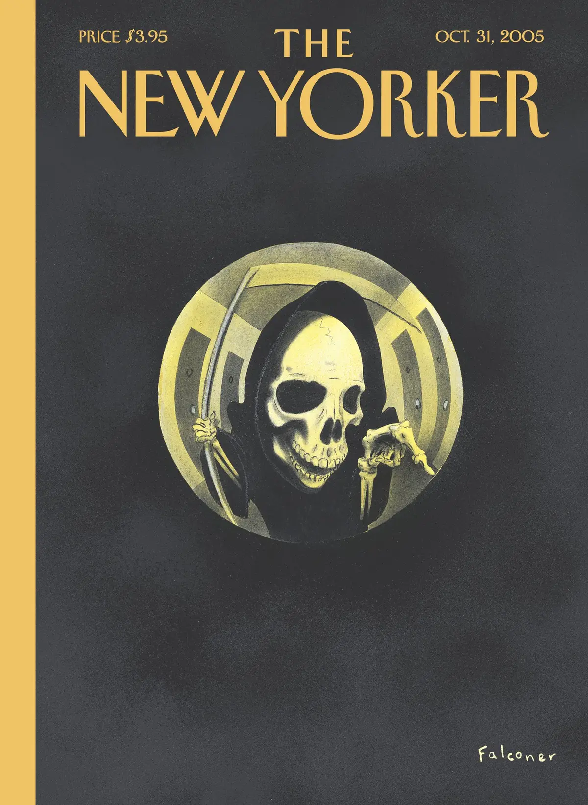 Обложка The New Yorker, 31 октября 2005: Сладость или гадость?, художник Иэн Фальконер