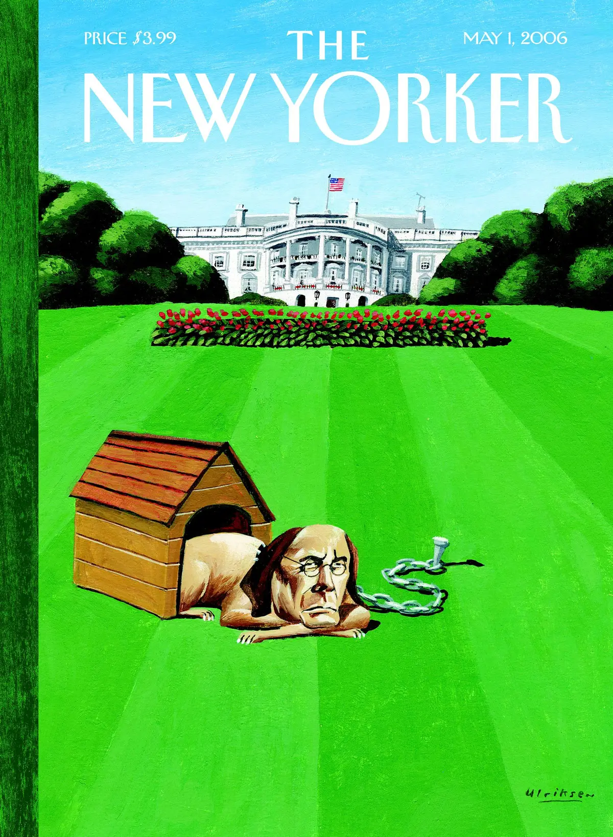 Обложка The New Yorker, 1 мая 2006: В немилости, художник Марк Ульриксен