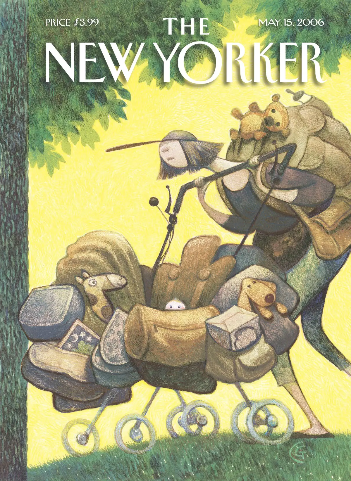 Обложка The New Yorker, 15 мая 2006: С Днём матери, художник Картер Гудрич