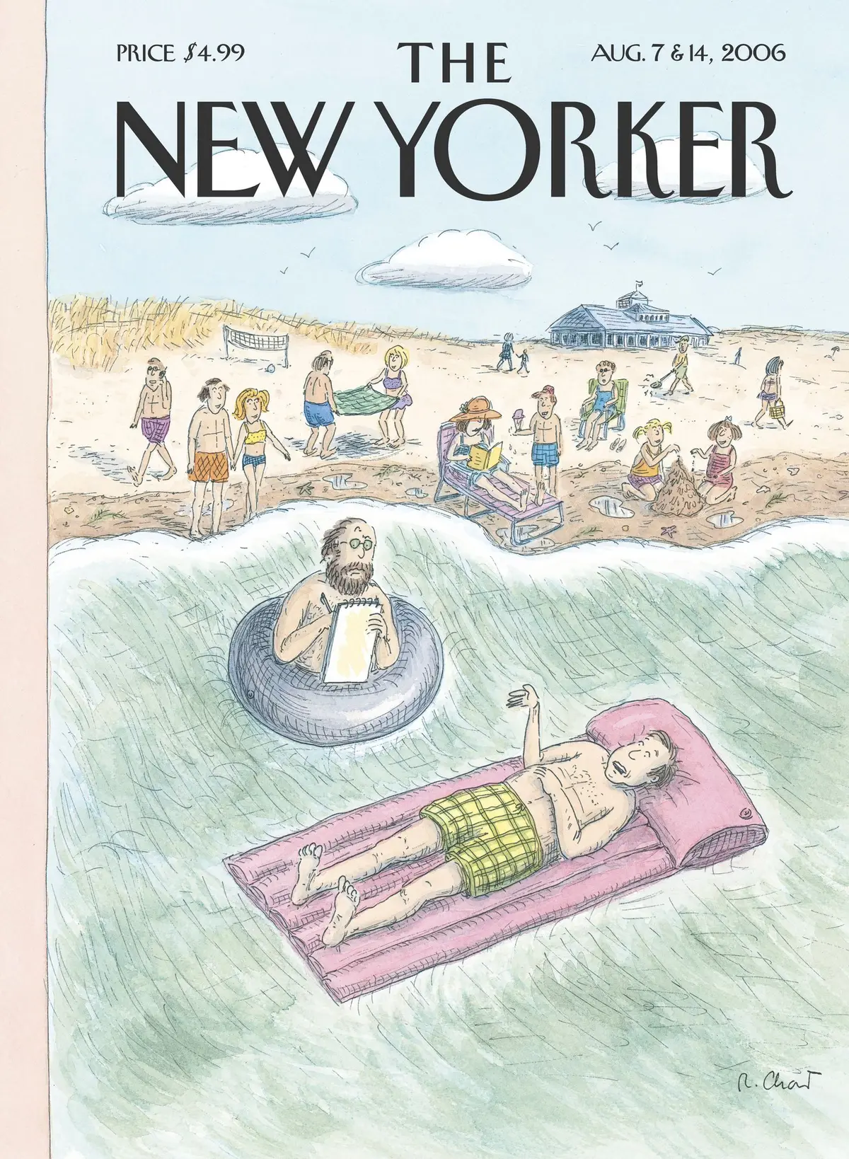 Обложка The New Yorker, 7 августа 2006: Экстренное заседание, художник Роз Част
