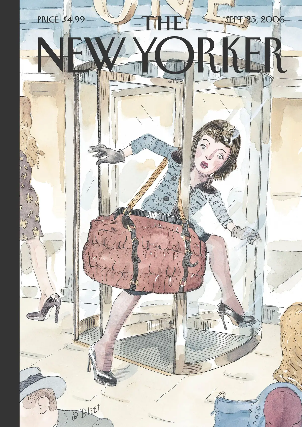 Обложка The New Yorker, 25 сентября 2006: Так модно, что уже нет, художник Барри Блитт