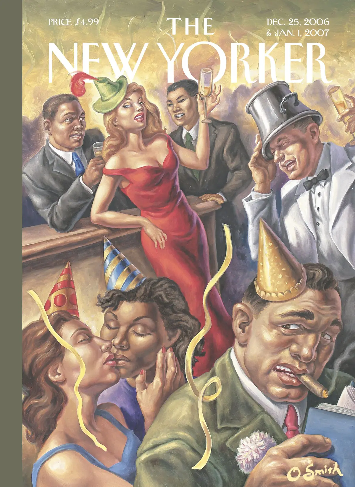 Обложка The New Yorker, 25 декабря 2006: За новое начало, художник Оуэн Смит