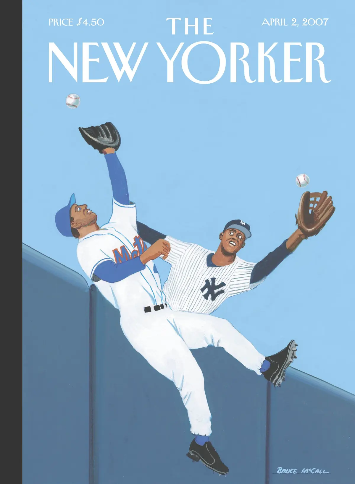Обложка The New Yorker, 2 апреля 2007: Второй взгляд, художник Брюс Макколл