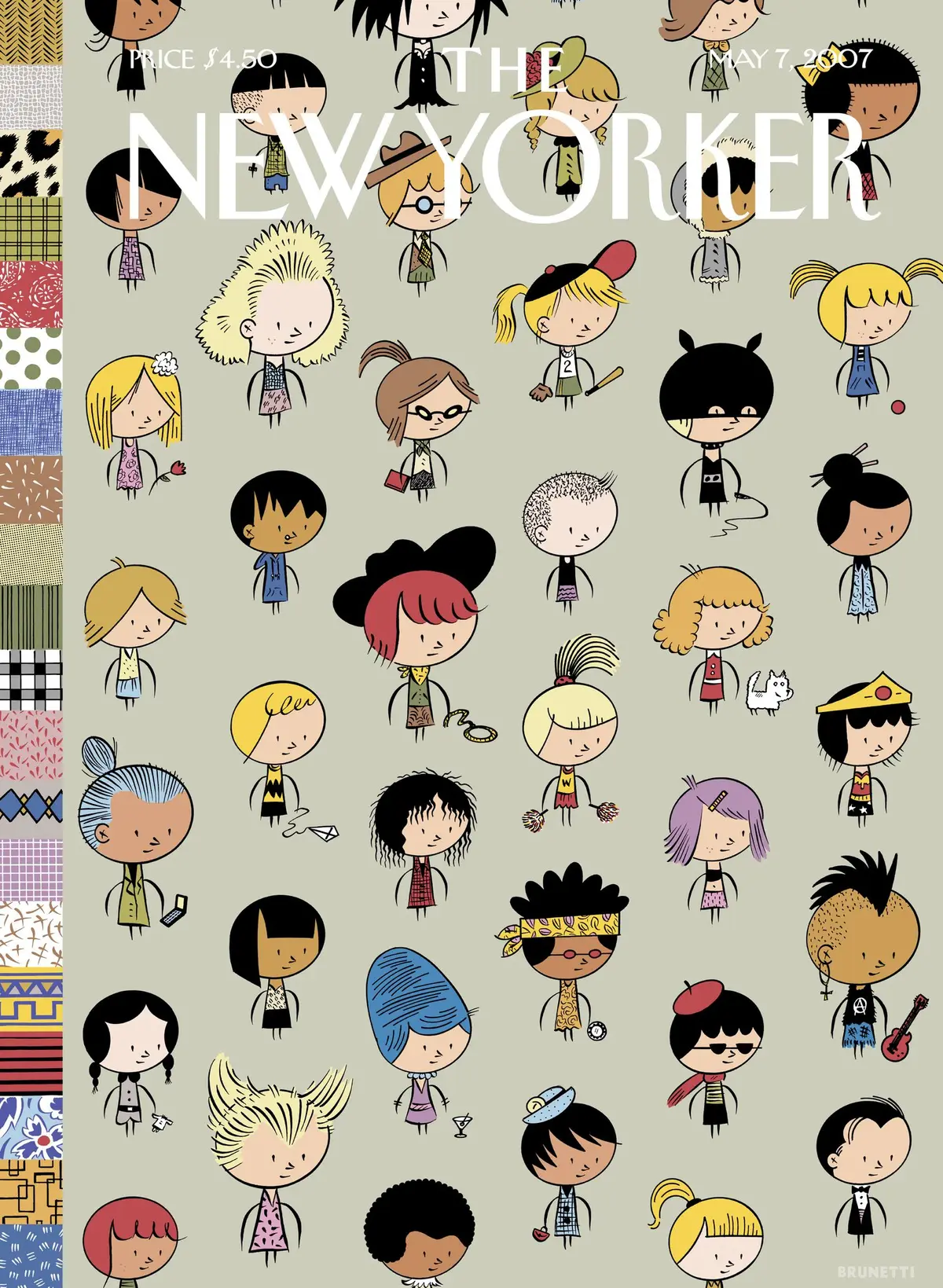Обложка The New Yorker, 7 мая 2007: Стильный лист, художник Иван Брунетти