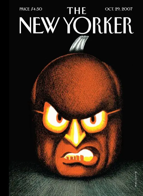 Обложка The New Yorker, 29 октября 2007: Счастливого Хеллоуина!, художник Ричард Макгуайр