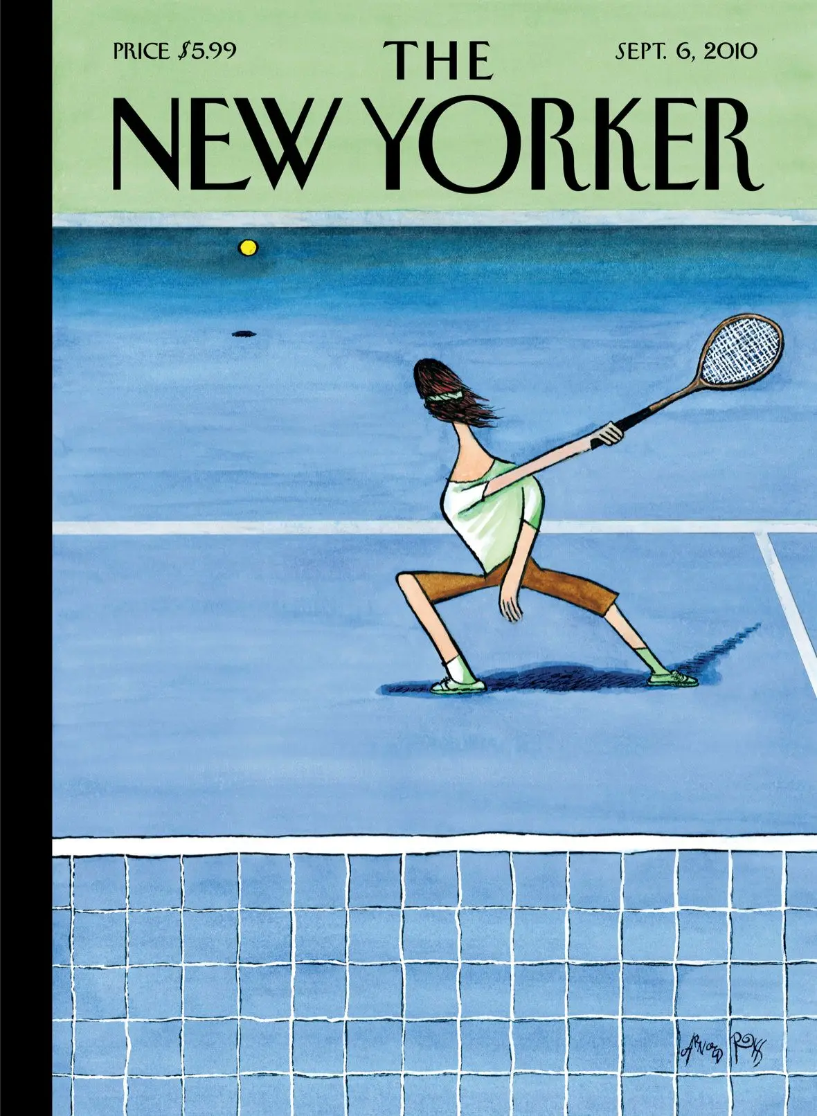 Обложка The New Yorker, 6 сентября 2010: Ой!, художник Арнольд Рот