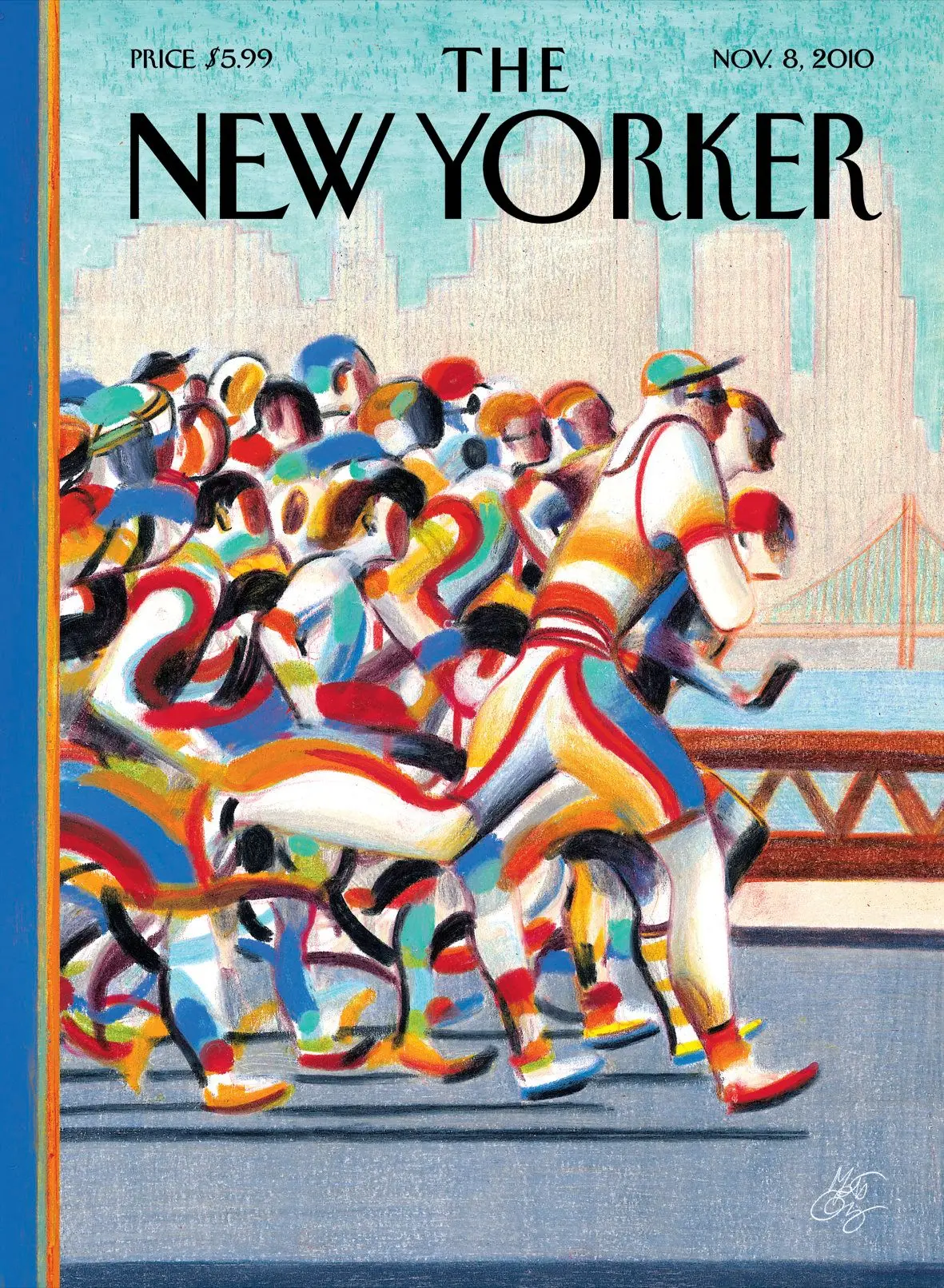 Обложка The New Yorker, 8 ноября 2010: Осенний обряд, художник Лоренцо Маттотти