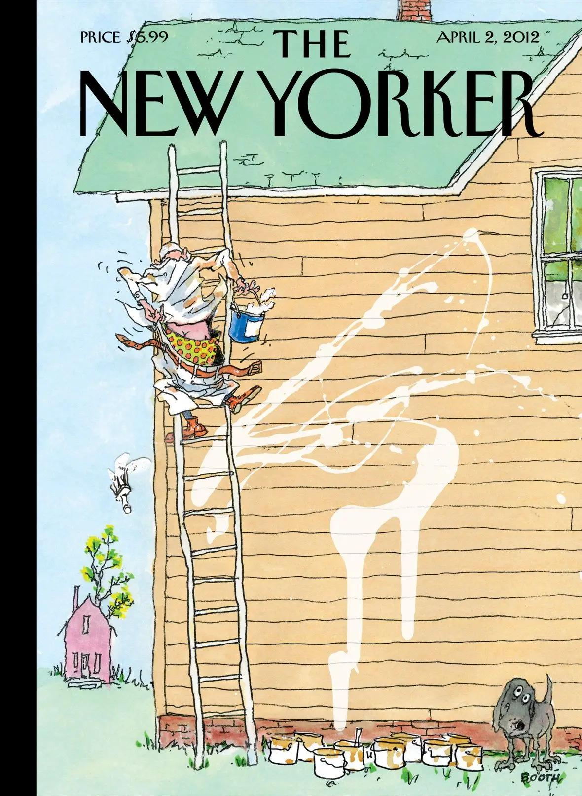 Обложка The New Yorker, 2 апреля 2012: Весна священная, художник Джордж Бут
