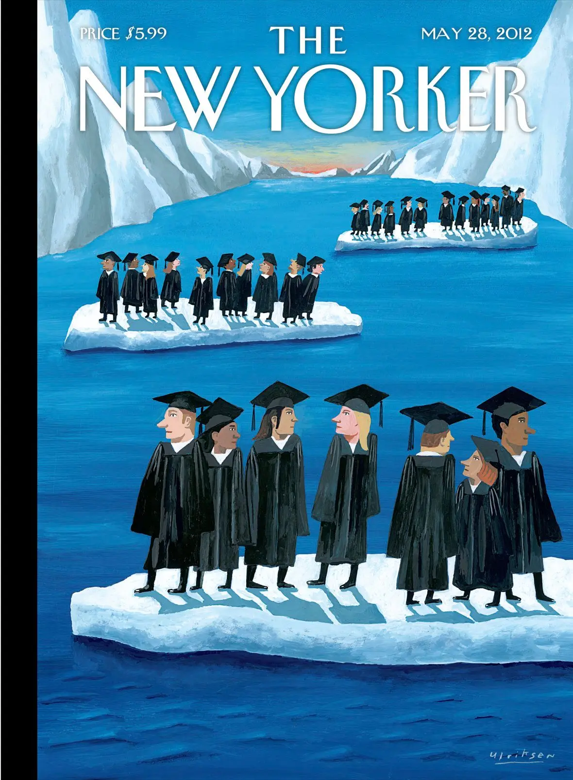 Обложка The New Yorker, 28 мая 2012: По течению, художник Марк Ульриксен