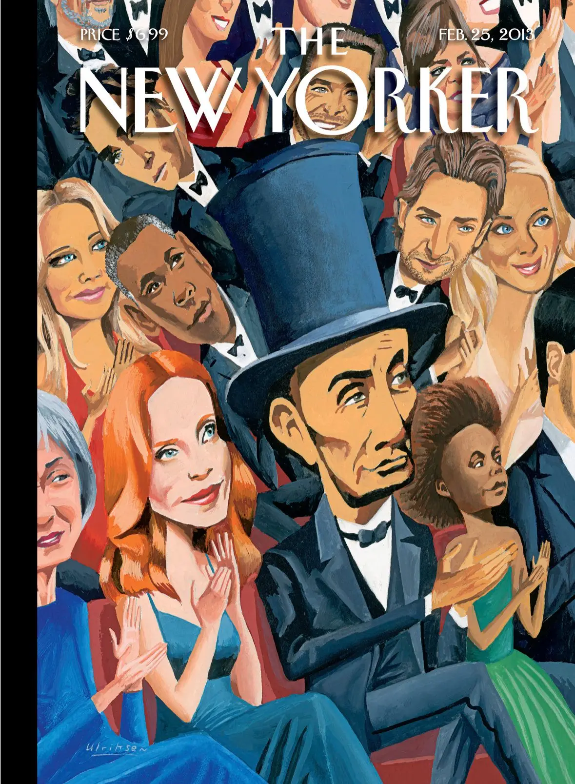 Обложка The New Yorker, 25 февраля 2013: Звёздный вечер, художник Марк Ульриксен