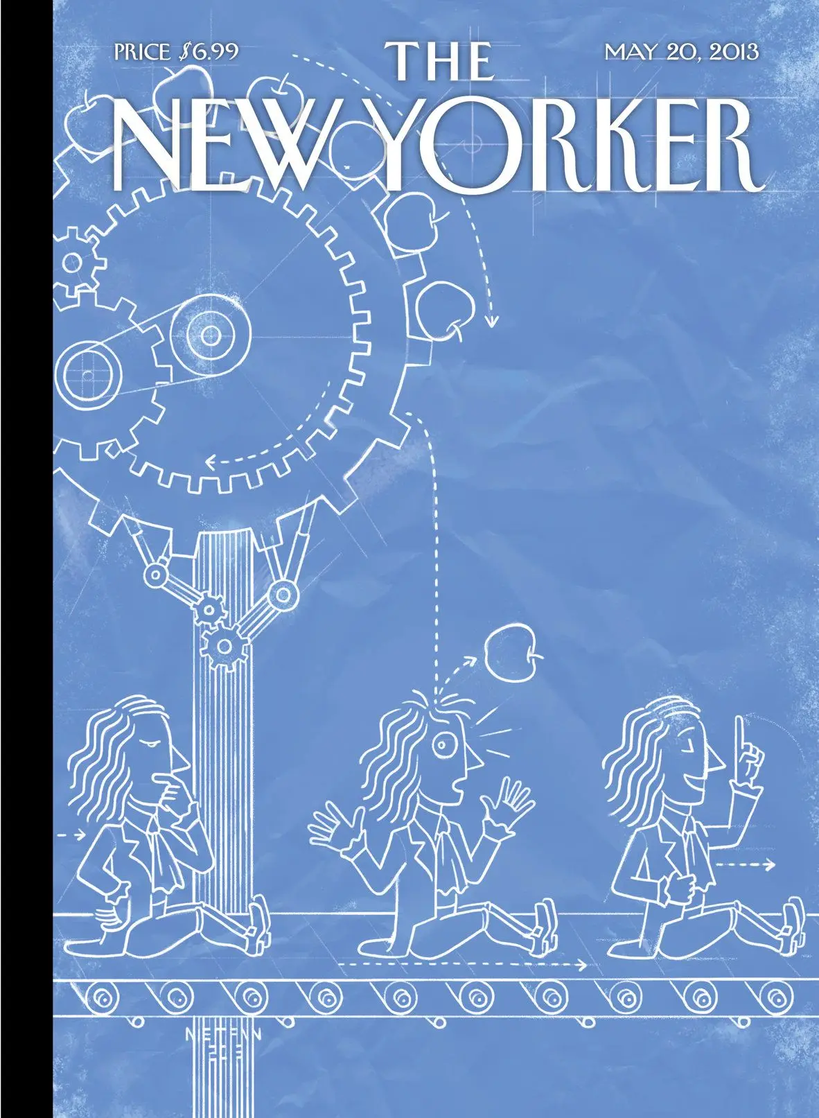 Обложка The New Yorker, 20 мая 2013: Эврика!, художник Кристоф Ниман