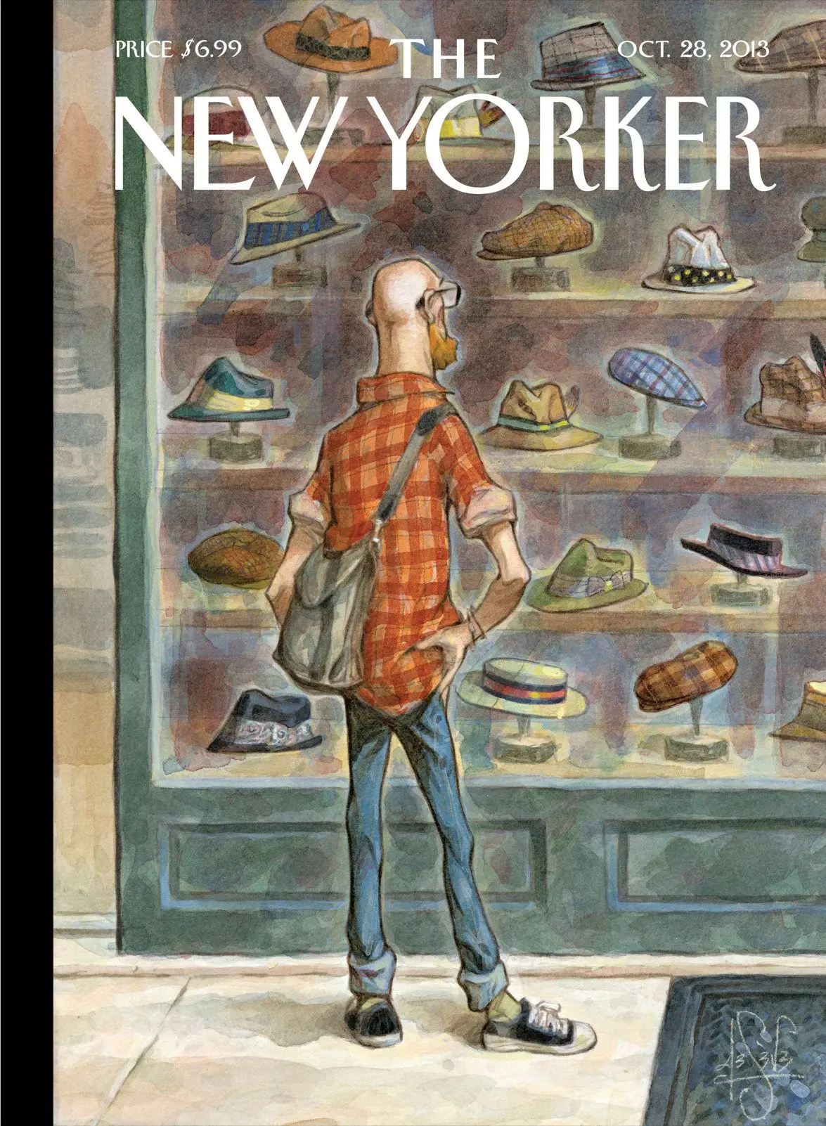 Обложка The New Yorker, 28 октября 2013: Лучший выбор, художник Питер де Сев