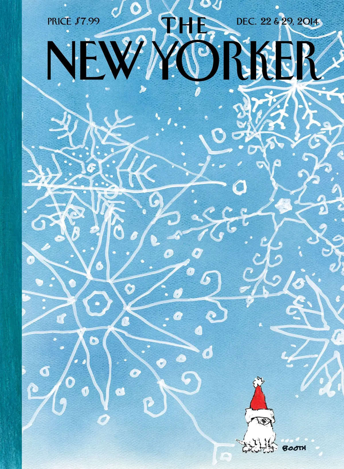 Обложка The New Yorker, 22 декабря 2014: Чёрт возьми, опять это время года!, художник Джордж Бут