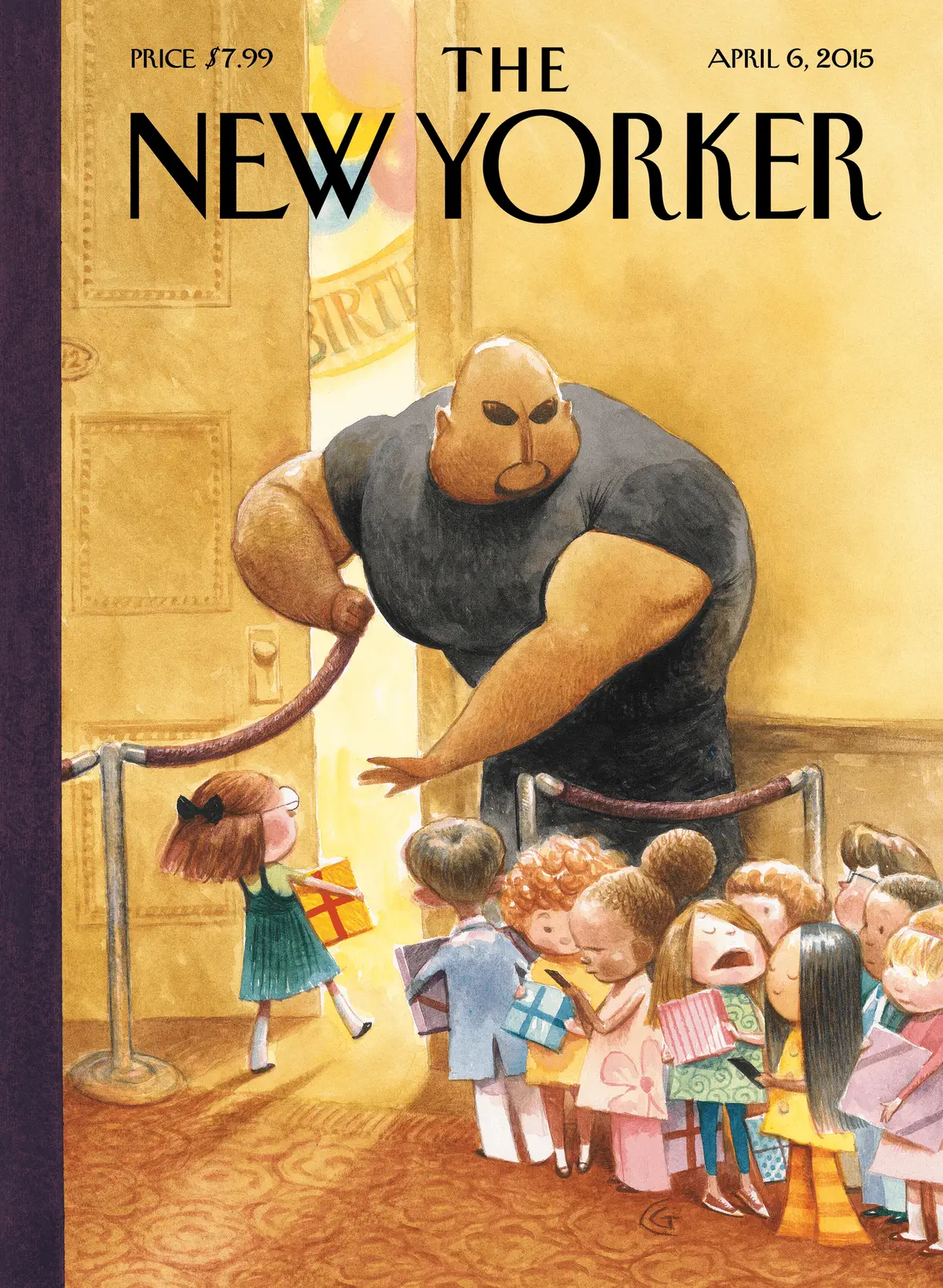 Обложка The New Yorker, 6 апреля 2015: Все, кто что-то значит, художник Картер Гудрич