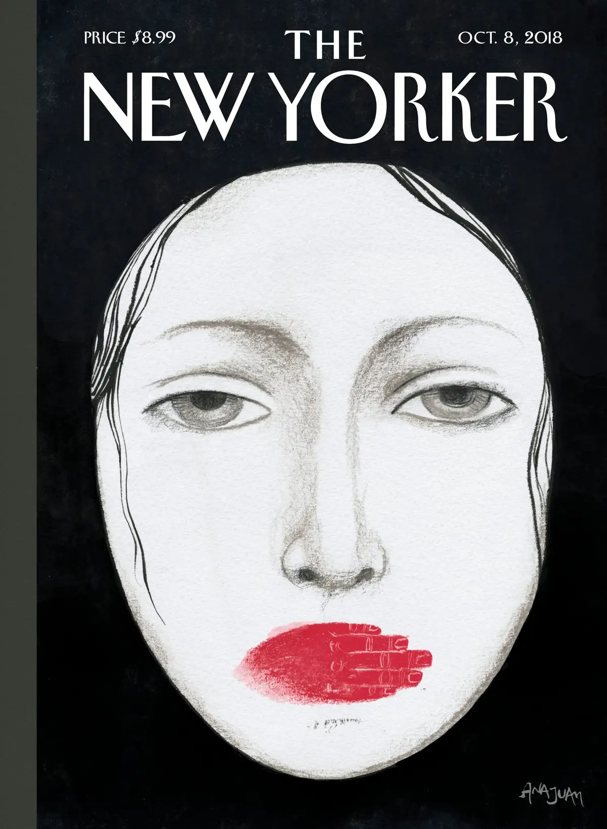 Обложка The New Yorker, 8 октября 2018: Неуслышанные, художник Ана Хуан