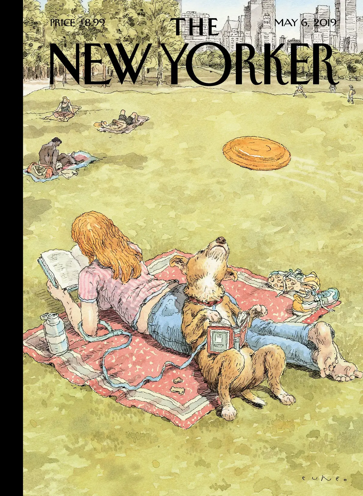 Обложка The New Yorker, 6 мая 2019: Принести или не принести, художник Джон Кунео