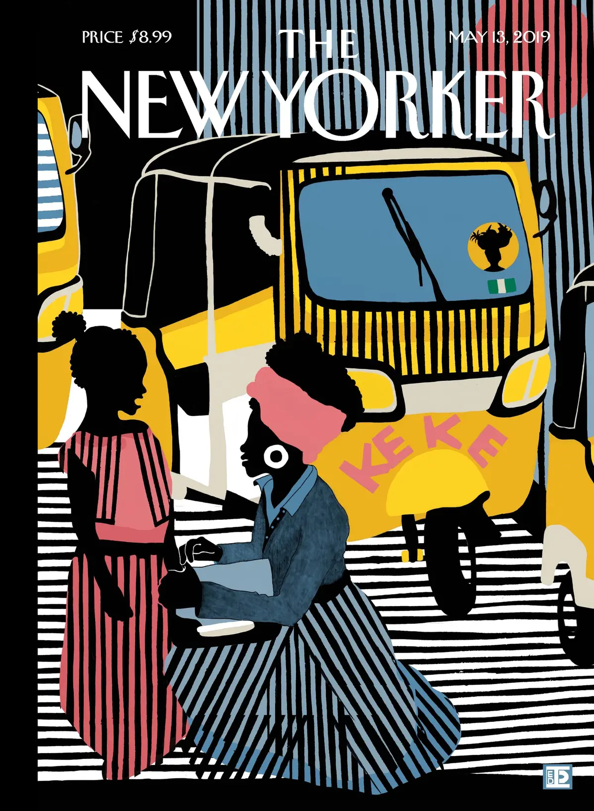 Обложка The New Yorker, 13 мая 2019: Ия ни вура (мать — это золото), художник Диана Эхайта
