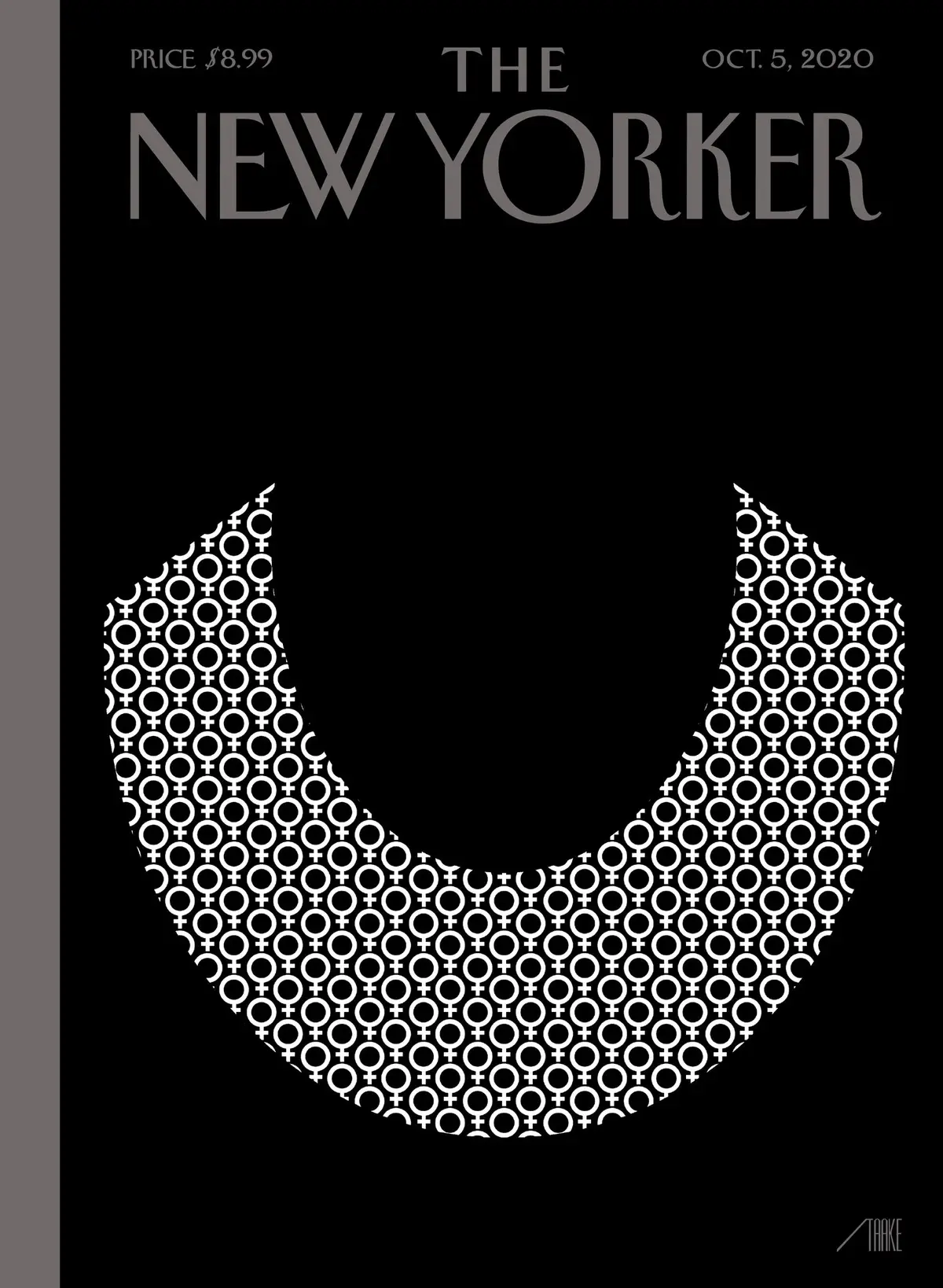 Обложка The New Yorker, 5 октября 2020: Иконы, художник Боб Стейк