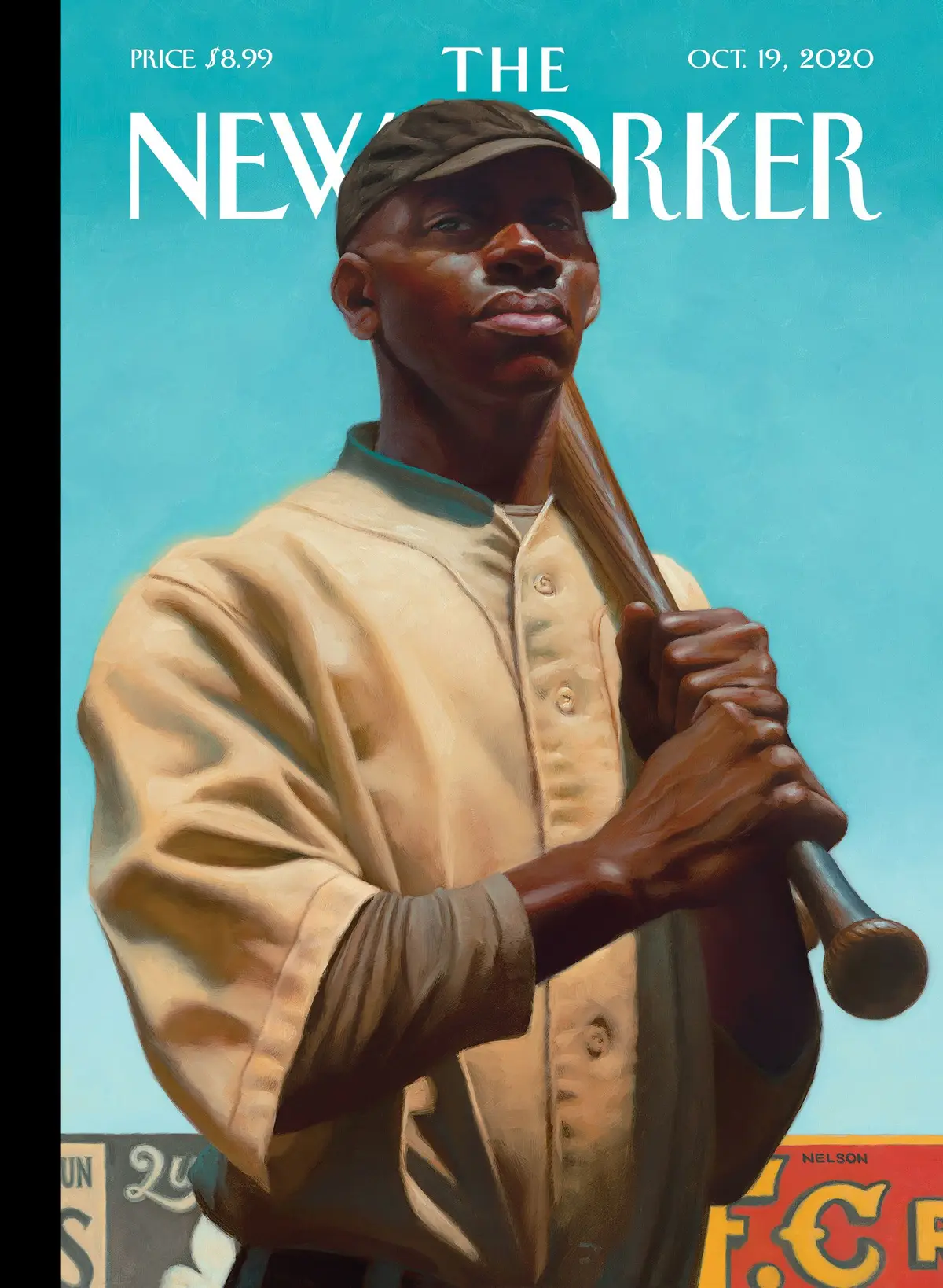 Обложка The New Yorker, 19 октября 2020: Столетие, художник Кадир Нельсон