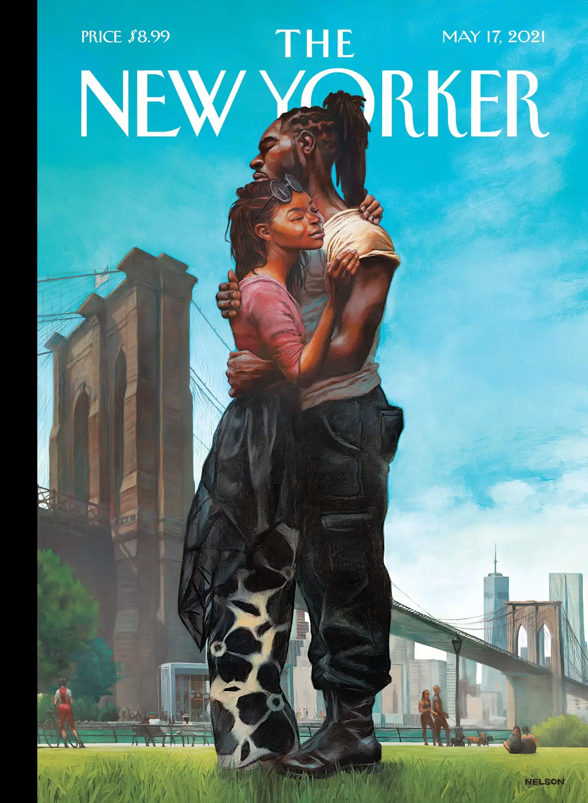 Обложка The New Yorker, 17 мая 2021: Возвращение домой, художник Кадир Нельсон