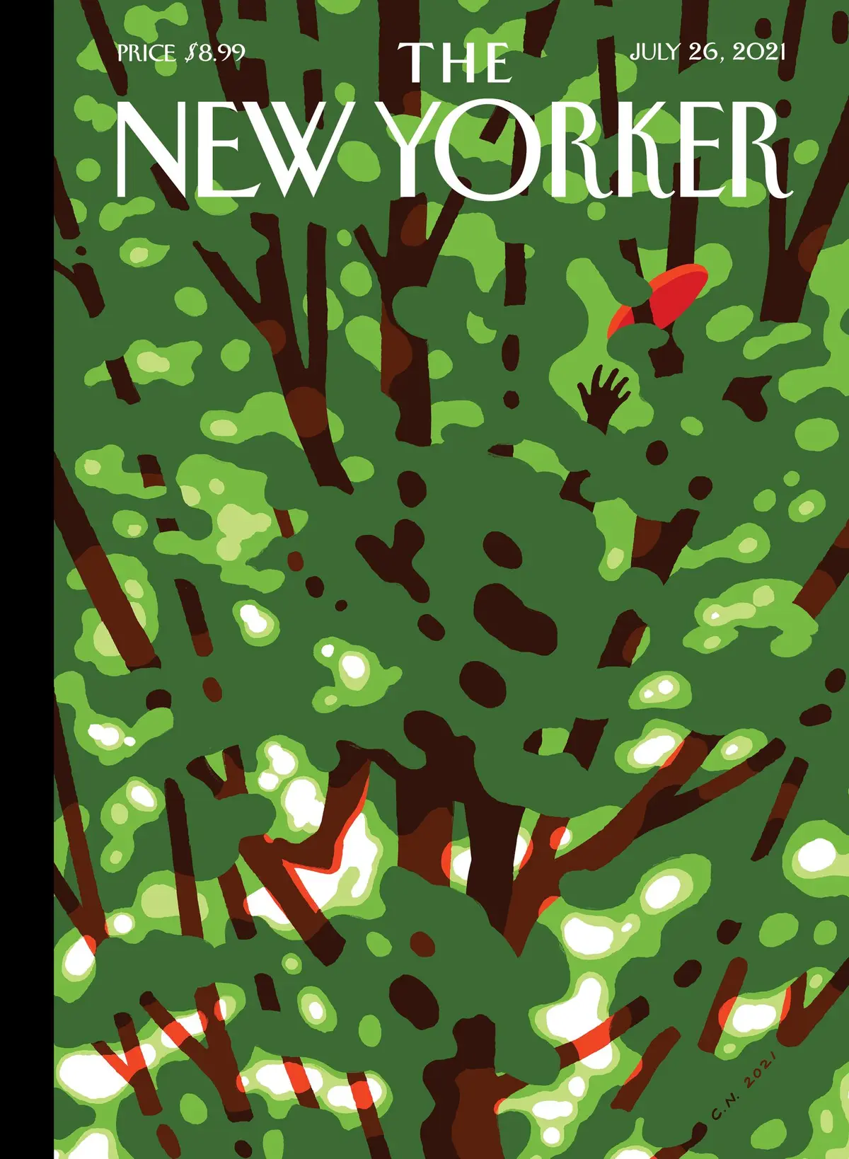 Обложка The New Yorker, 26 июля 2021: Мой!, художник Кристоф Ниман