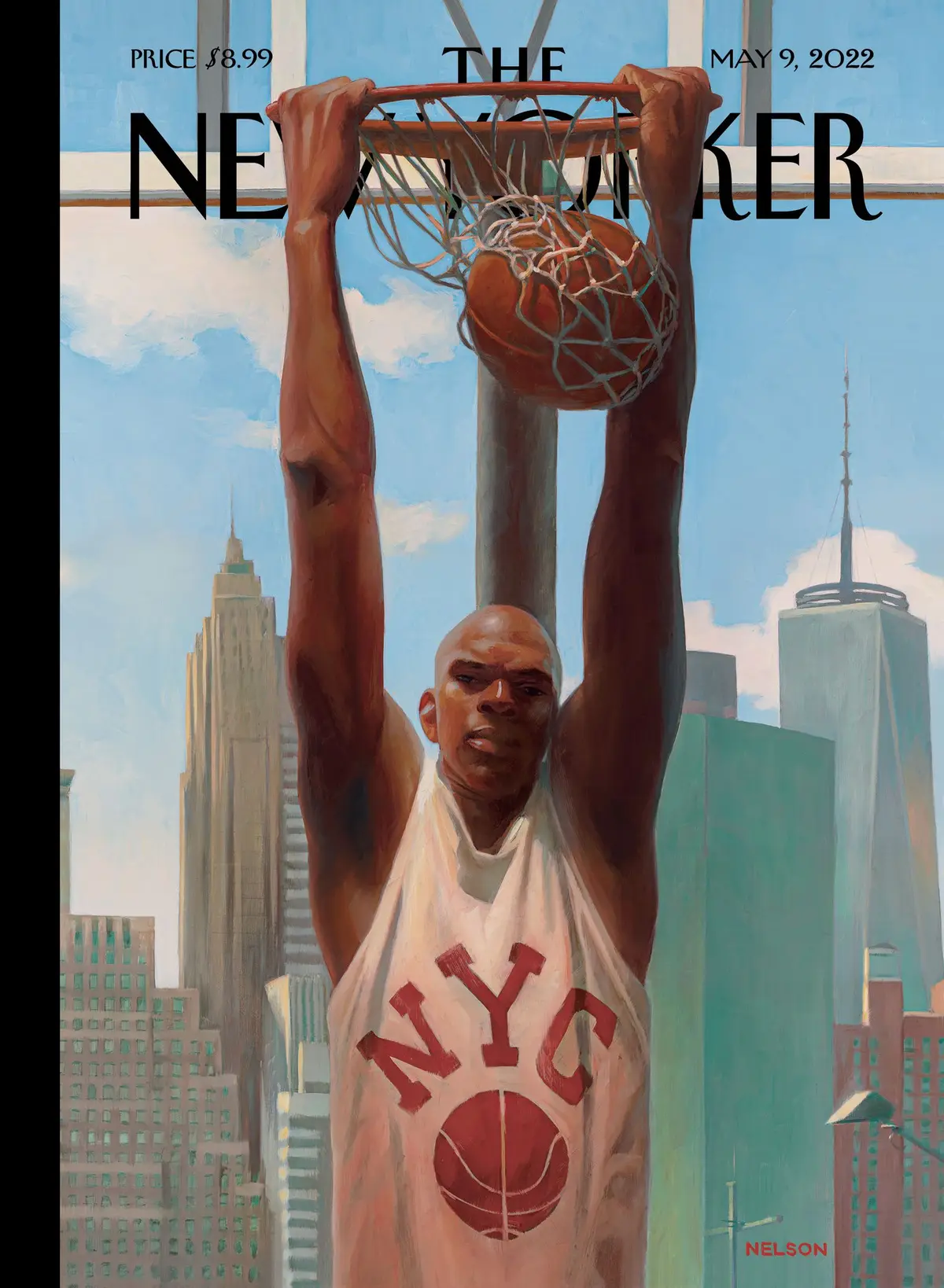 Обложка The New Yorker, 9 мая 2022: Время в воздухе, художник Кадир Нельсон