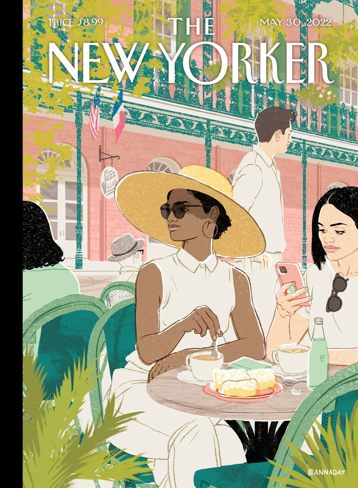 Обложка The New Yorker, 30 мая 2022: Открытые дали, художник Каннадей Чапман