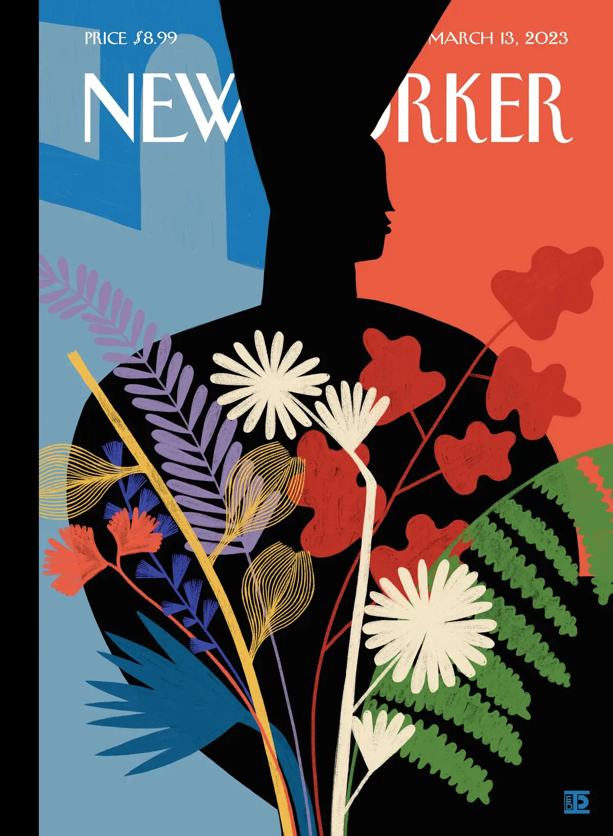 Обложка The New Yorker, 13 марта 2023: Культурный, художник Диана Эхайта