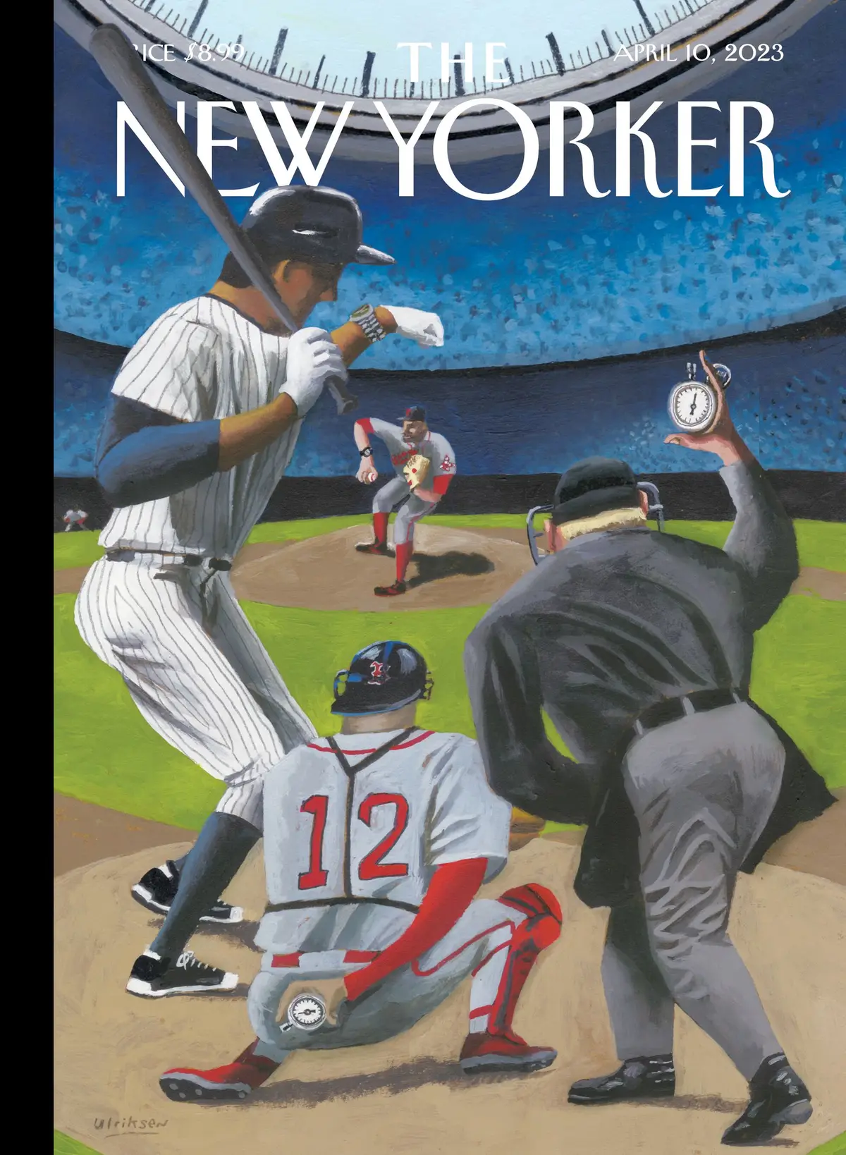 Обложка The New Yorker, 10 апреля 2023: Давно пора, художник Марк Ульриксен
