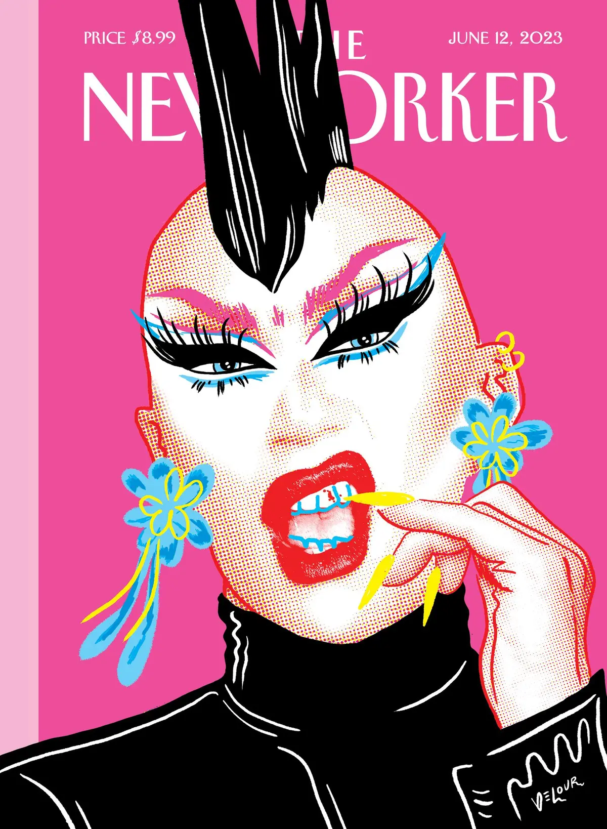 Обложка The New Yorker, 12 июня 2023: Гордый взгляд, художник Саша Велюр