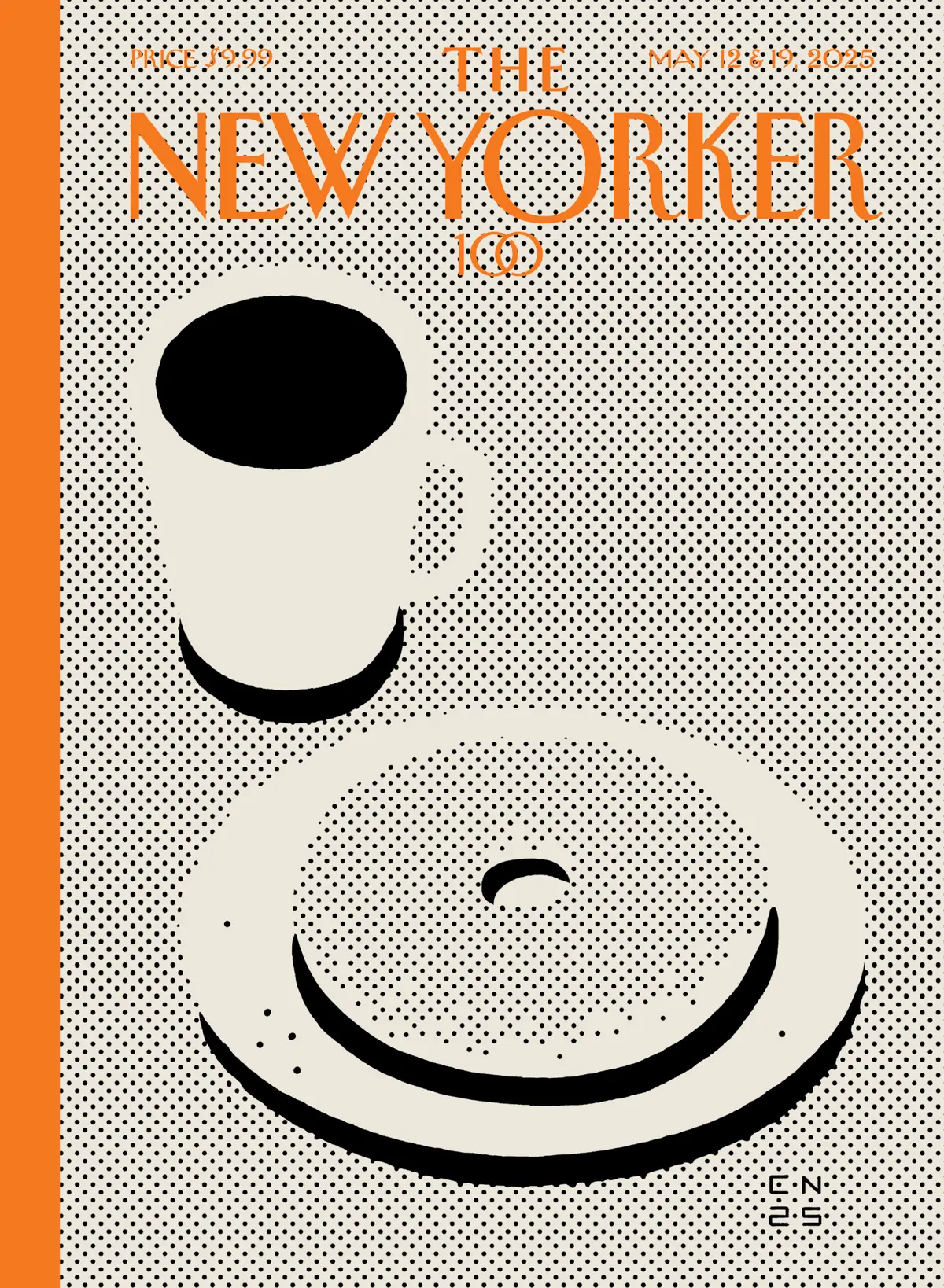 Обложка The New Yorker, 12 мая 2025: Замечено в Нью-Йорке, художник Кристоф Ниман