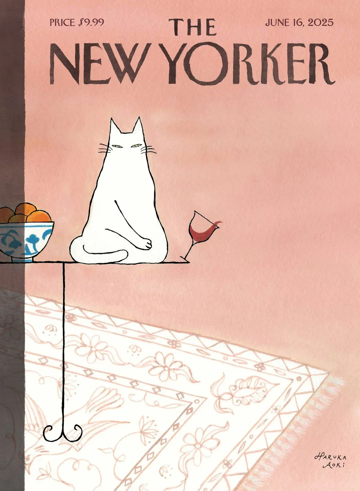 Обложка The New Yorker, 16 июня 2025: Не на что смотреть, художник Харука Аоки
