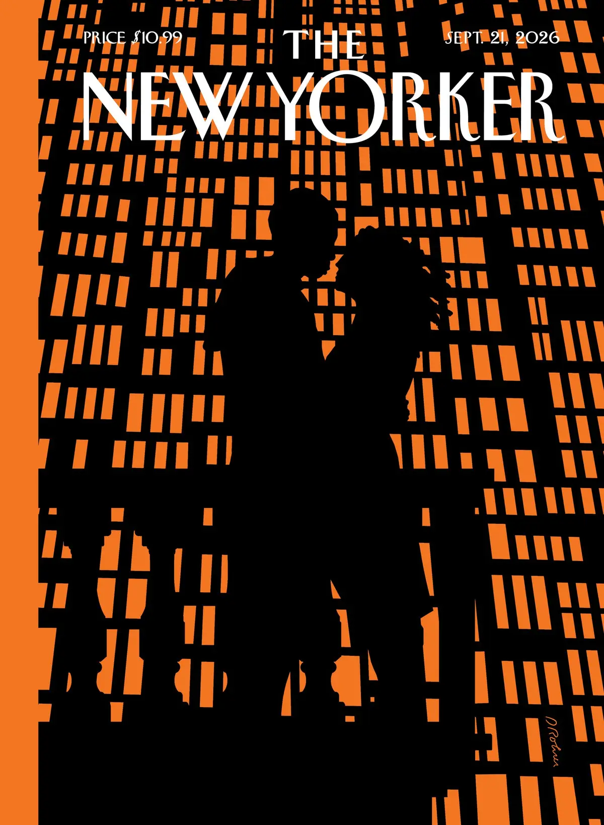 Обложка The New Yorker, 21 сентября 2026: Начала, художник Дин Рорер
